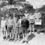 Boys from my class on a nature walk in 1962. Hammill Family