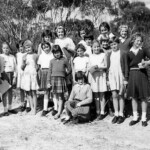 Girls from my class on a nature walk in 1962 Hammill Family