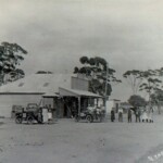 Richmond St Nyabing 1923
Gaby's Butchers, Richardson's, Town Hall and Meyn's Bakery Home